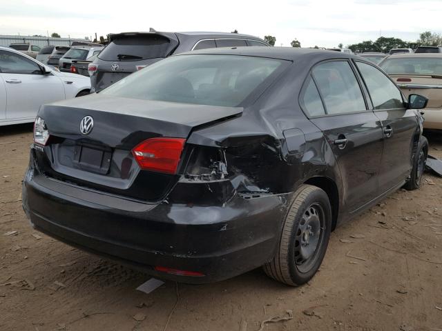 3VW2K7AJ7CM342532 - 2012 VOLKSWAGEN JETTA BASE 黑色 照片 4