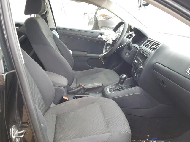 3VW2K7AJ7CM342532 - 2012 VOLKSWAGEN JETTA BASE 黑色 照片 5