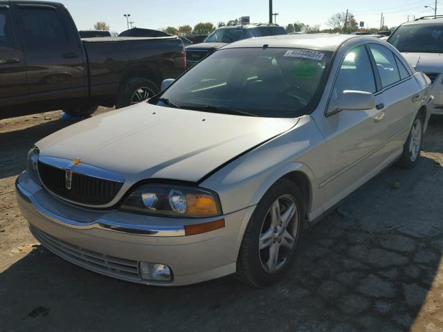 1LNHM87A82Y691007 - 2002 LINCOLN LS BEIGE photo 2