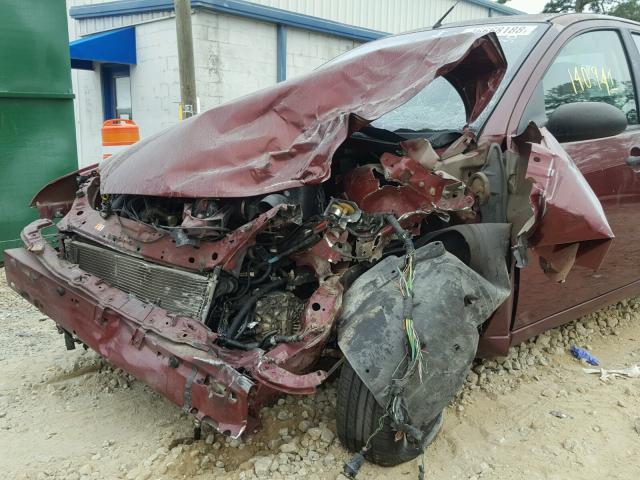 1FAFP34N76W137865 - 2006 FORD FOCUS ZX4 RED photo 9