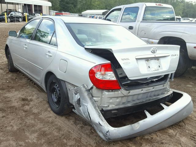 4T1BE32K13U236045 - 2003 TOYOTA CAMRY LE SILVER photo 3