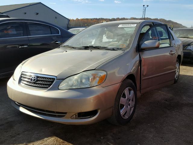 1NXBR30E15Z384023 - 2005 TOYOTA COROLLA CE GOLD photo 2