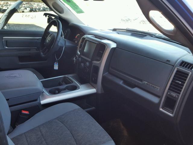 3C6RR7LT5HG593459 - 2017 RAM 1500 SLT BLUE photo 5