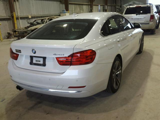 WBA4A5C57FG051270 - 2015 BMW 428 I WHITE photo 4