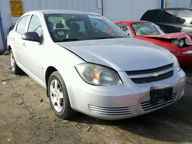 1G1AK58F387334619 - 2008 CHEVROLET COBALT LS SILVER photo 1