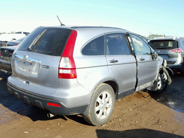 JHLRE48598C020924 - 2008 HONDA CR-V EX SILVER photo 4