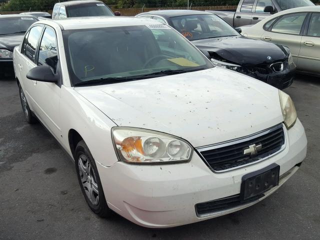 1G1ZS58F47F216246 - 2007 CHEVROLET MALIBU LS WHITE photo 1