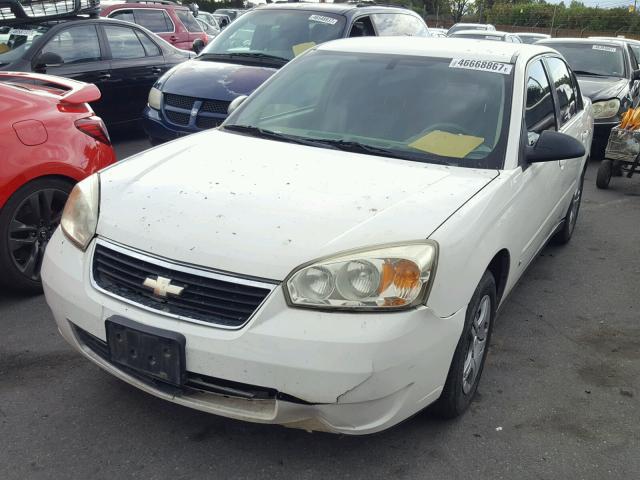 1G1ZS58F47F216246 - 2007 CHEVROLET MALIBU LS WHITE photo 2