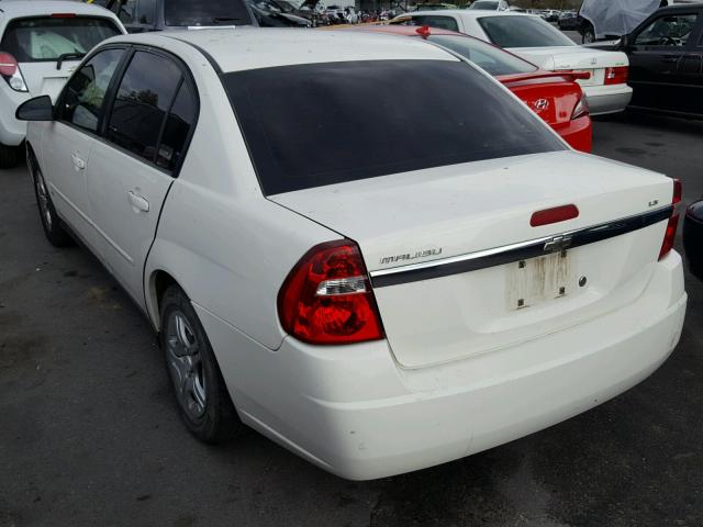 1G1ZS58F47F216246 - 2007 CHEVROLET MALIBU LS WHITE photo 3