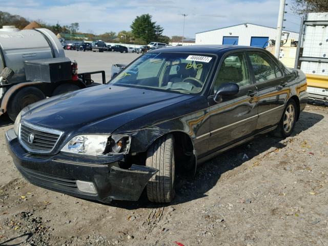 JH4KA96522C014933 - 2002 ACURA 3.5RL BLACK photo 2