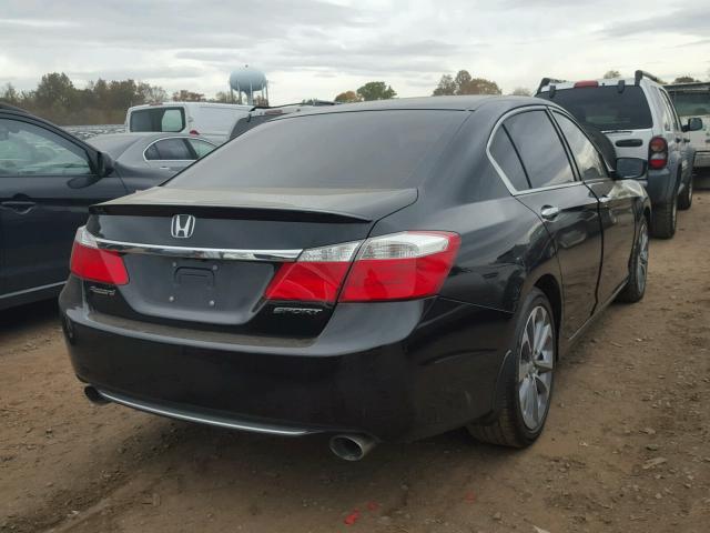 1HGCR2E52FA054357 - 2015 HONDA ACCORD BLACK photo 4