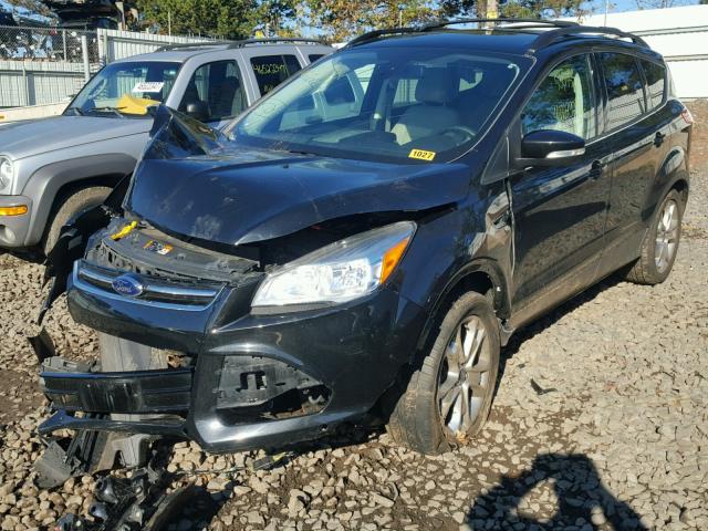 1FMCU9HX2DUC98312 - 2013 FORD ESCAPE SEL SILVER photo 2