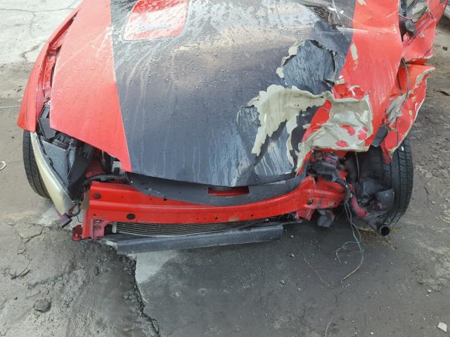 1G1JC12F257132140 - 2005 CHEVROLET CAVALIER RED photo 7