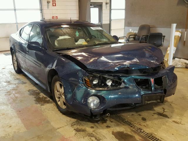 2G2WS522351214528 - 2005 PONTIAC GRAND PRIX BLUE photo 1