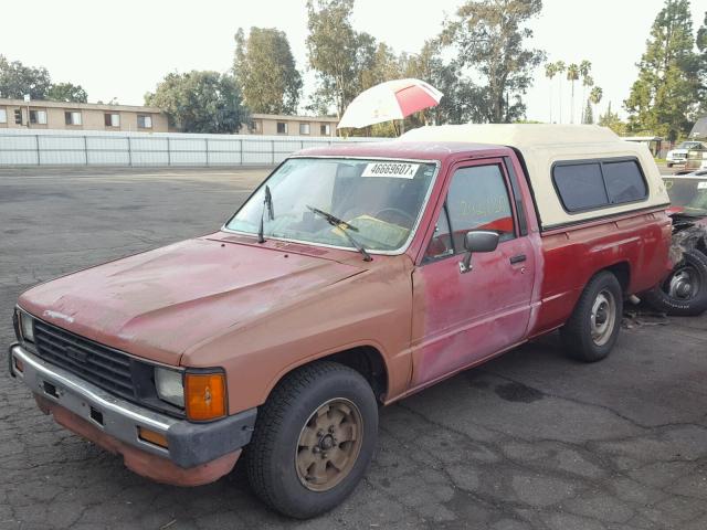 JT4RN50R9E0028116 - 1984 TOYOTA PICKUP 1/2 RED photo 2