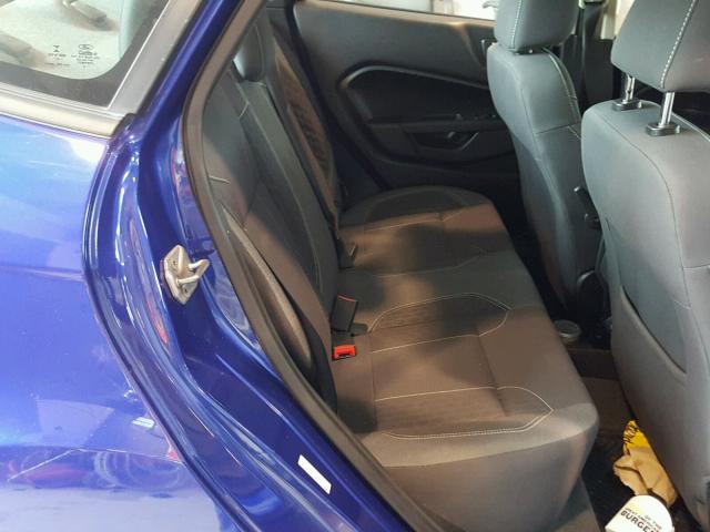 3FADP4BJ5EM189555 - 2014 FORD FIESTA SE BLUE photo 6