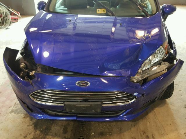 3FADP4BJ5EM189555 - 2014 FORD FIESTA SE BLUE photo 7