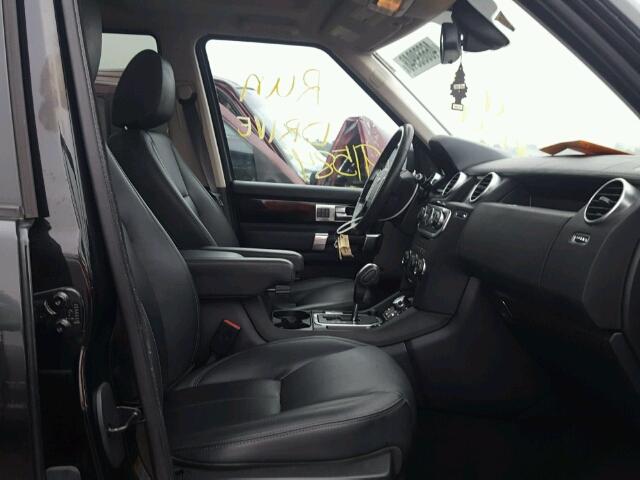 SALAK2D43DA689466 - 2013 LAND ROVER LR4 HSE LU BLACK photo 5