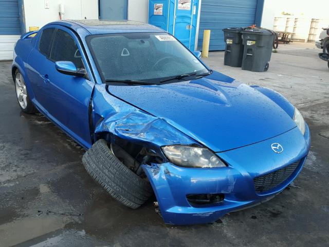 JM1FE173040137897 - 2004 MAZDA RX8 BLUE photo 1