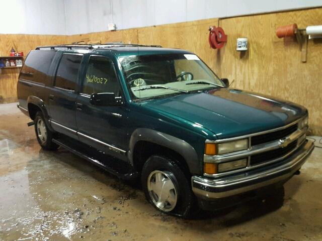 3GNFK16R5VG123223 - 1997 CHEVROLET SUBURBAN K GREEN photo 1