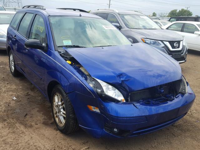 1FAFP36N85W175455 - 2005 FORD FOCUS ZXW BLUE photo 1