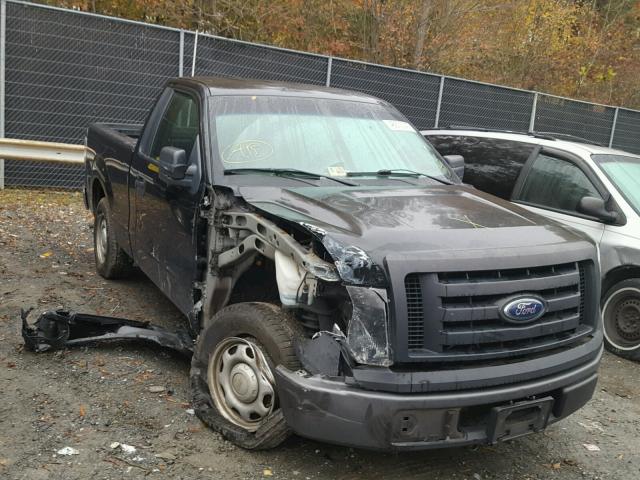 1FTMF1CW0AKA83117 - 2010 FORD F150 BLACK photo 1