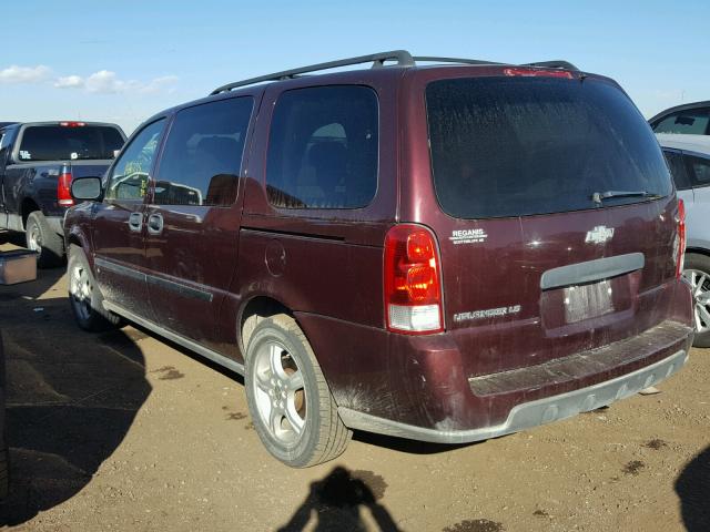 1GNDV23118D202246 - 2008 CHEVROLET UPLANDER MAROON photo 3