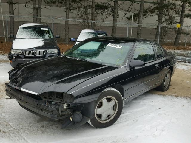 2G1WW12M1W9214923 - 1998 CHEVROLET MONTE CARL 黑色 照片 2