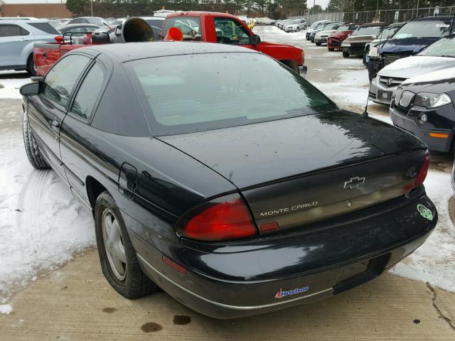 2G1WW12M1W9214923 - 1998 CHEVROLET MONTE CARL 黑色 照片 3