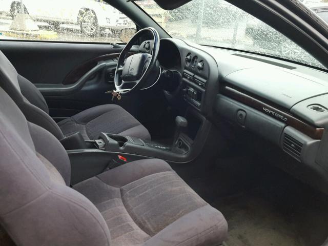 2G1WW12M1W9214923 - 1998 CHEVROLET MONTE CARL 黑色 照片 5