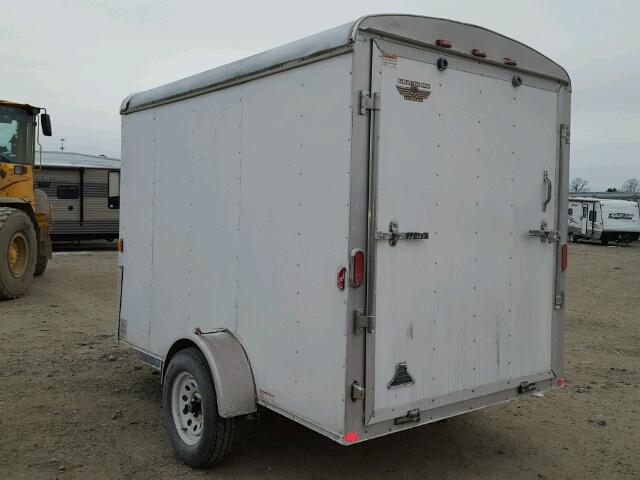 4YMCL10117M065829 - 2007 CARR TRAILER WHITE photo 3