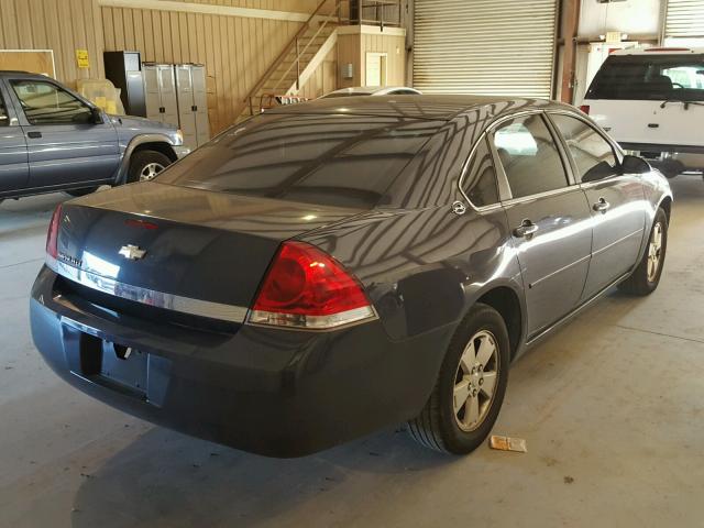 2G1WT55N589282925 - 2008 CHEVROLET IMPALA LT GRAY photo 4