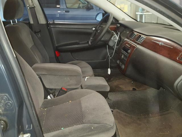 2G1WT55N589282925 - 2008 CHEVROLET IMPALA LT GRAY photo 5