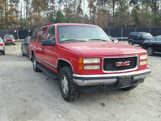 3GKFK16R2XG515981 - 1999 GMC SUBURBAN K RED photo 1