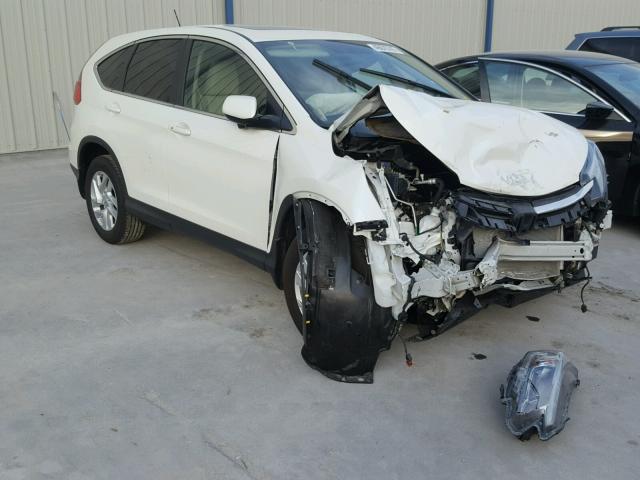 5J6RM3H51FL006548 - 2015 HONDA CR-V EX WHITE photo 1