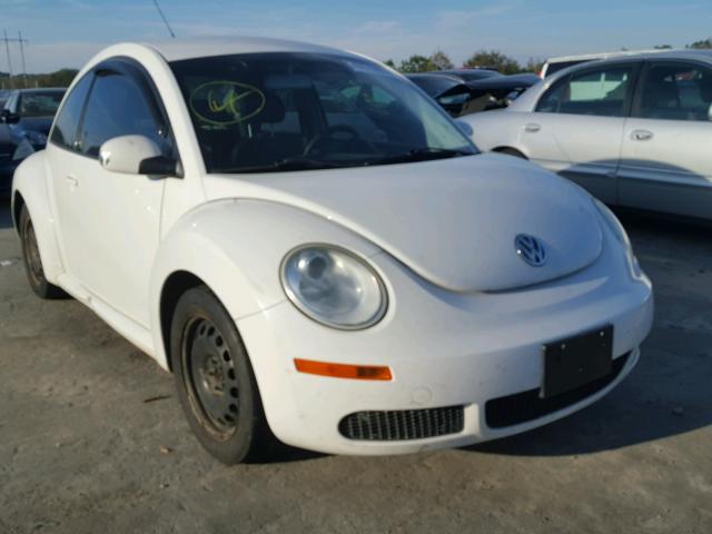 3VWPW3AG6AM007637 - 2010 VOLKSWAGEN NEW BEETLE WHITE photo 1