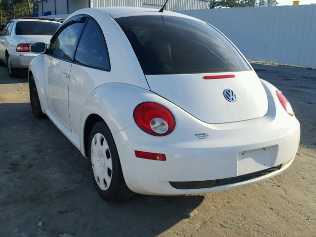 3VWPW3AG6AM007637 - 2010 VOLKSWAGEN NEW BEETLE 白色 照片 3