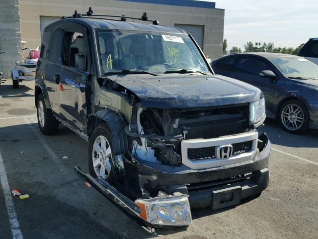 5J6YH1H78BL001749 - 2011 HONDA ELEMENT EX BLACK photo 1