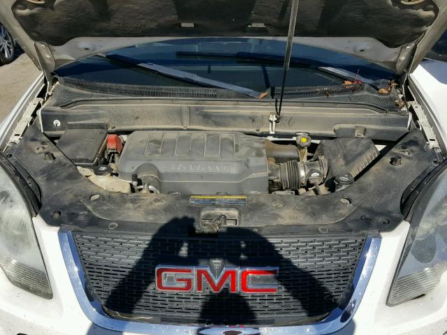 1GKER13777J139867 - 2007 GMC ACADIA SLE WHITE photo 7