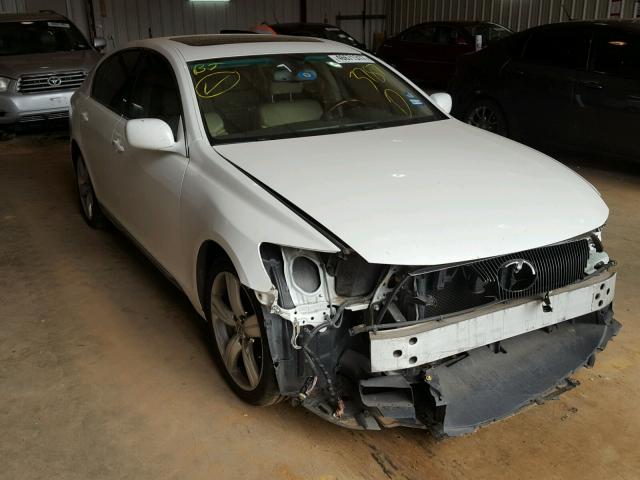 JTHBE96S370023787 - 2007 LEXUS GS 350 WHITE photo 1