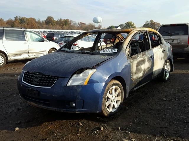 3N1AB61E78L695414 - 2008 NISSAN SENTRA 2.0 BLUE photo 2