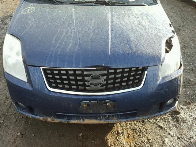 3N1AB61E78L695414 - 2008 NISSAN SENTRA 2.0 BLUE photo 7