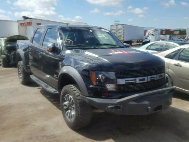 1FTFW1R66EFB98075 - 2014 FORD F150 SVT R BLACK photo 1