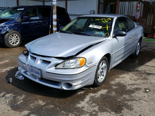 1G2NW12E15M108893 - 2005 PONTIAC GRAND AM G SILVER photo 2