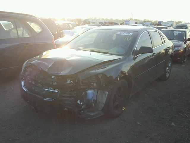 1G1ZA5E08CF109195 - 2012 CHEVROLET MALIBU LS შავი ფოტო 2