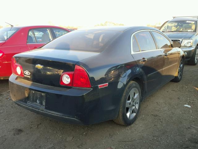 1G1ZA5E08CF109195 - 2012 CHEVROLET MALIBU LS შავი ფოტო 4