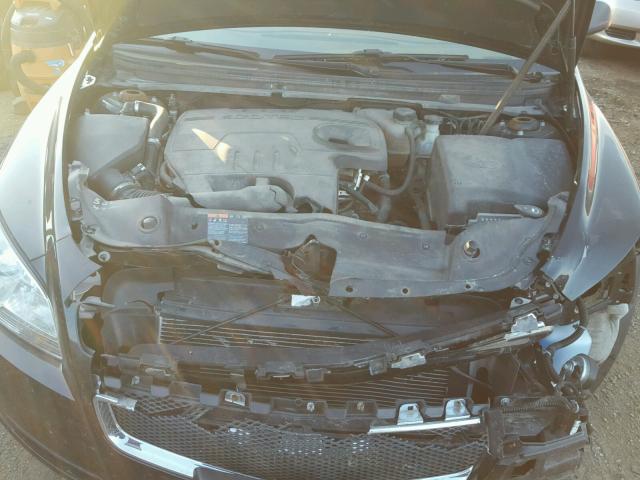 1G1ZA5E08CF109195 - 2012 CHEVROLET MALIBU LS შავი ფოტო 7