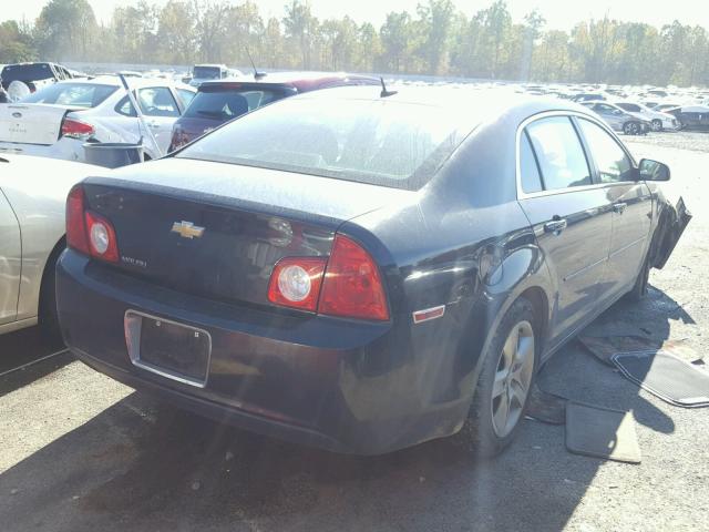 1G1ZB5EB0AF100907 - 2010 CHEVROLET MALIBU LS CHARCOAL photo 4