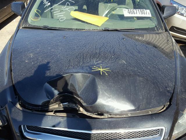 1G1ZB5EB0AF100907 - 2010 CHEVROLET MALIBU LS CHARCOAL photo 7