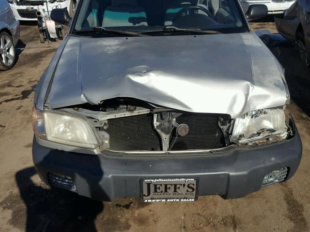 JF1SF63541H749068 - 2001 SUBARU FORESTER L SILVER photo 9